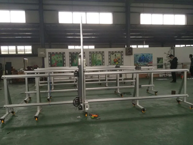 3D вертикальный принтер CMYK для использования внутри помещения и вне