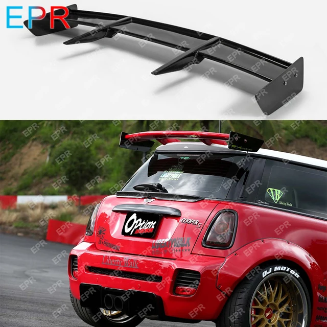 For F56 Mini Cooper S Rk Style Frp Fiberglass Rear Spoiler S Only