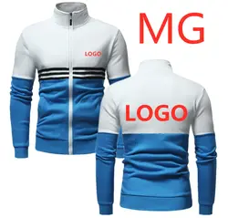 MG Мужская Дизайнерская куртка с логотипом в стиле пэчворк, толстовки с капюшоном в стиле униформы, бейсбол, тонкая мужская одежда, верхняя