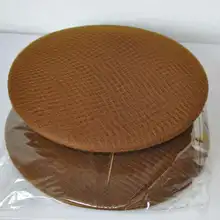 Нейлоновая сетка для волос fines hair net Nelon с "эластичным краем" коричневого цвета