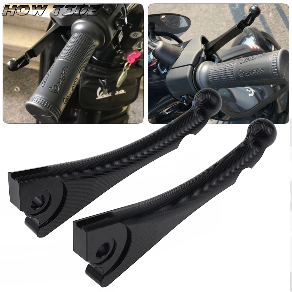 

Motorcycle front disc rear drum brake clutch lever for Piaggio VESPA LX PX LXV 50 150 CNC aluminum alloy 150 Sprint Primavera