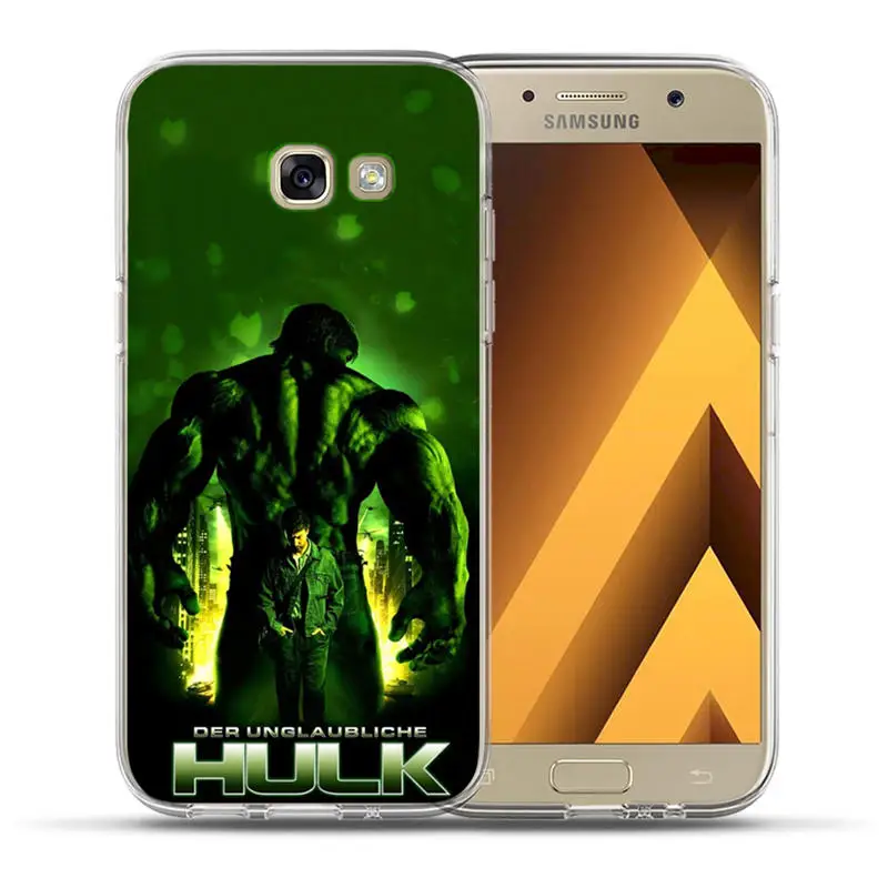 Роскошный чехол Marvel Hero venom для samsung A3 A5 A6 A7 A8 Plus чехол задняя крышка Мстители Coque Fundas Etui