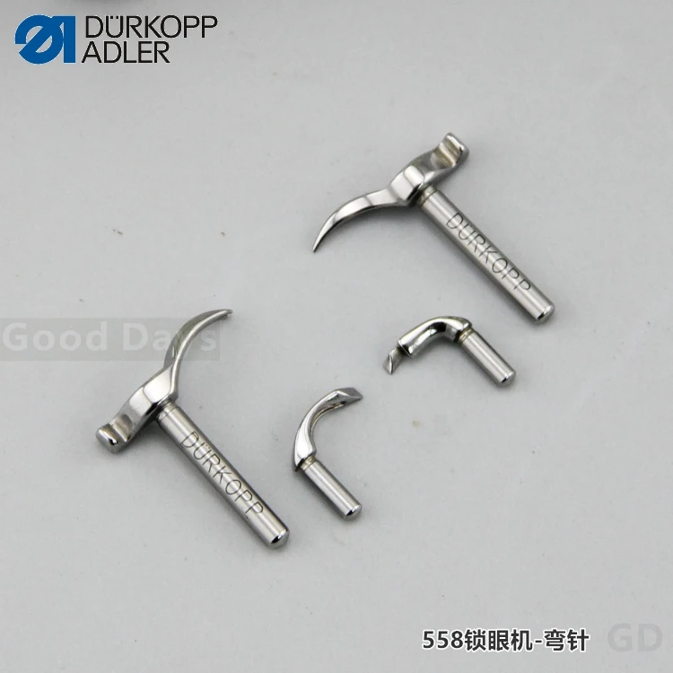 

Sewing machine DURKOPP 558 round head buttonhole bending needle 559 578 579 phoenix eye hook bending needle