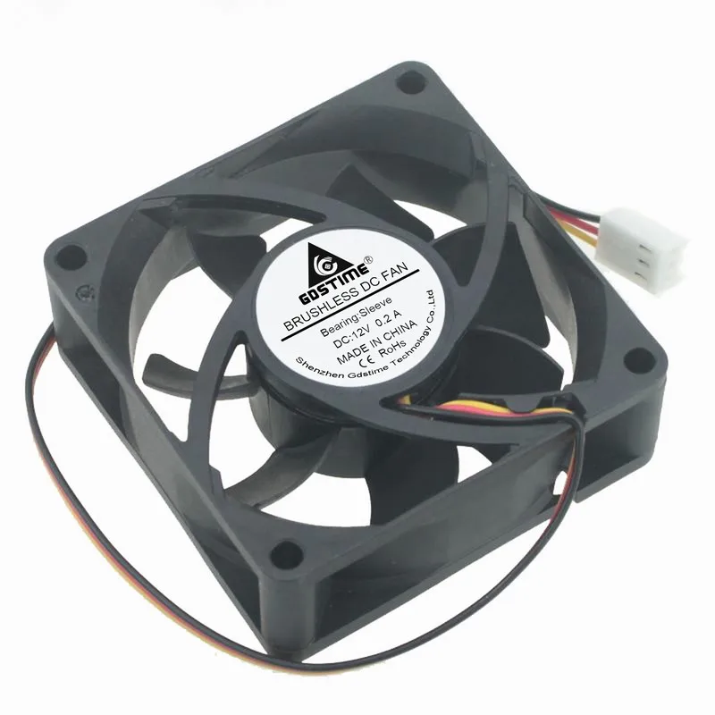 DC 12V 3PIN 7 см 70x25 70x70x25 материнская плата охлаждающий