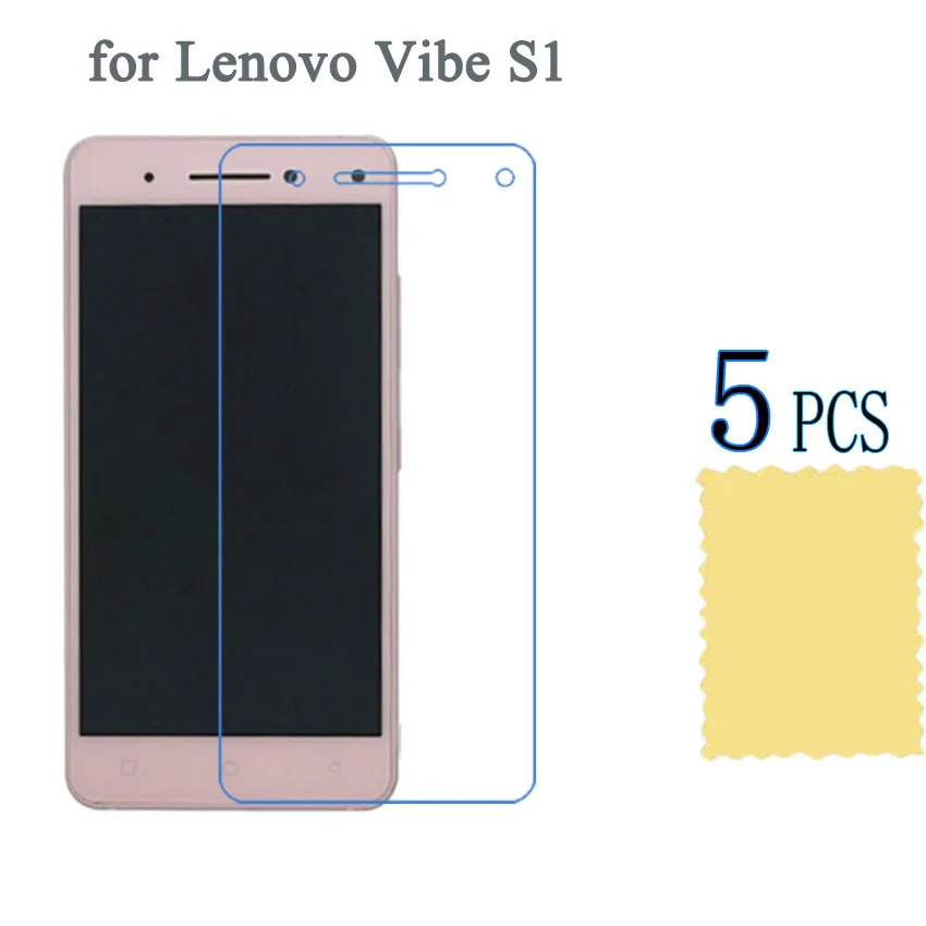 Cunzhi 5 шт. высокая прозрачная защитная пленка для ЖК экрана Lenovo Vibe S1 S1c50 защита