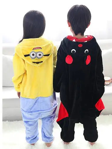 Комбинезон детский летучая мышь с рисунками животных|onesie kids|cosplay costumebat onesie |