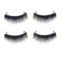 Магнит 3D Магнитный ненастоящий ресницы Ленточные Магнитная ресница ресницы черные волосы многоразовые наращивание ресниц s8