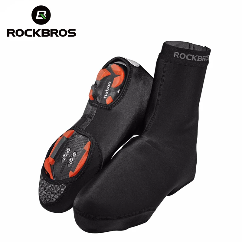 Чехол для обуви ROCKBROS велоспорта зимнее ветрозащитное снаряжение MTB велосипеда
