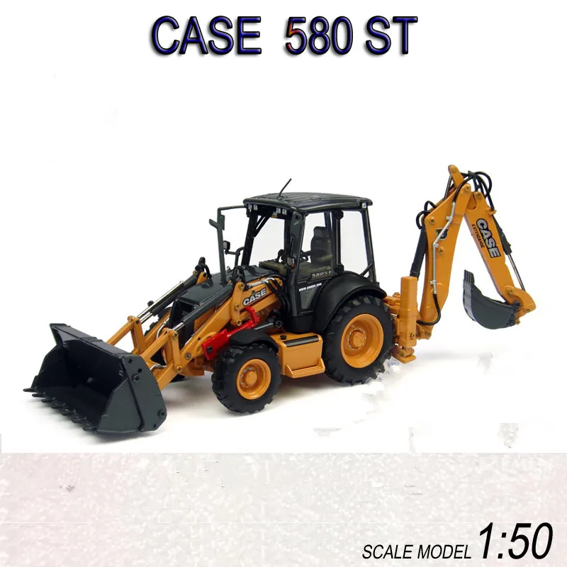 

Alloy Toy Model Gift 1:50 CASE 580ST Sliding Skid Compact Track Loader Excavator Engineering Machinery for Collection,Decoration