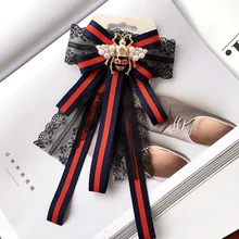 MIARA. L галстук-бабочка женский ретро Британский студенческий стиль галстук-бабочка цветок общий стиль рубашка аксессуары для мужчин и женщин