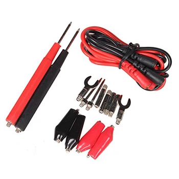 

1 Set Multifunction Digital Multimeter Probe Test Lead Cable Alligator Clip