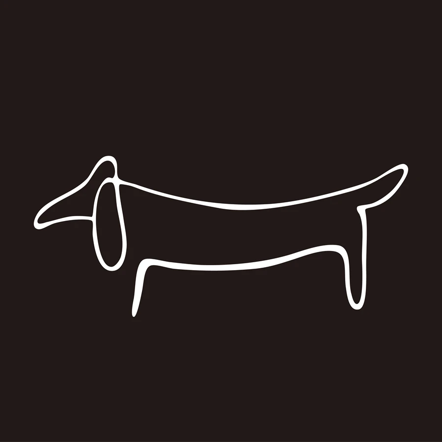 picasso weiner dog art