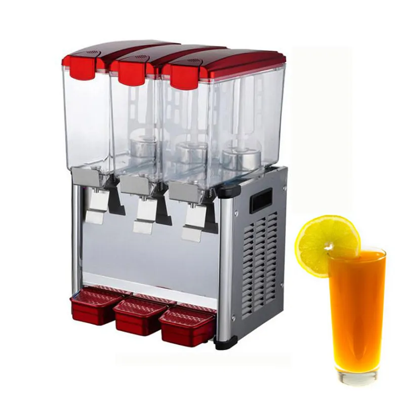 commercial3tankscolddrinkbeveragedispenserjuicecooling