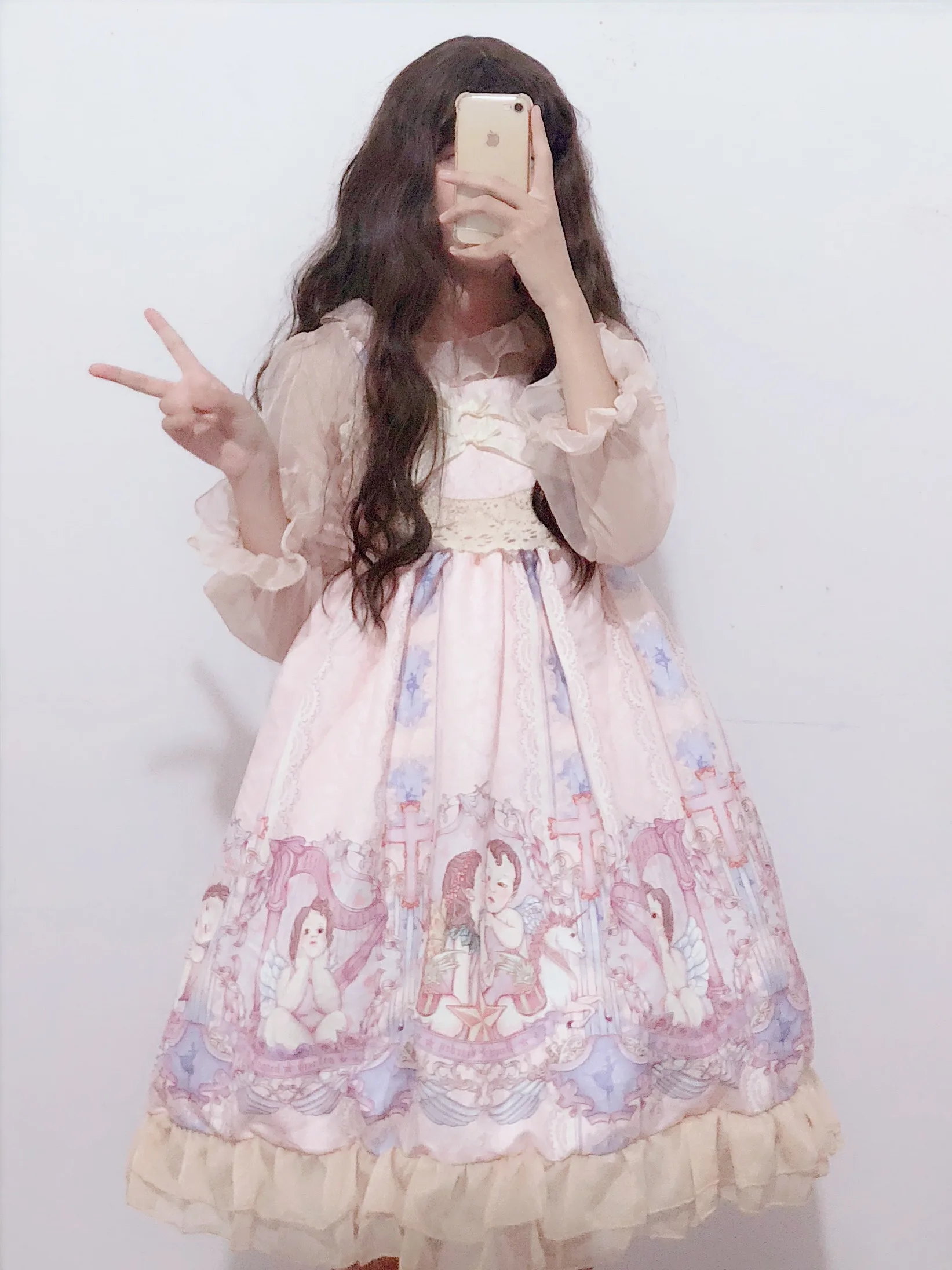 

Free Hot Sale Shipping 2019 New Originally Autumn Japanese Soft Girl Princess Skirt Lolita Daily Lovely Student Dress