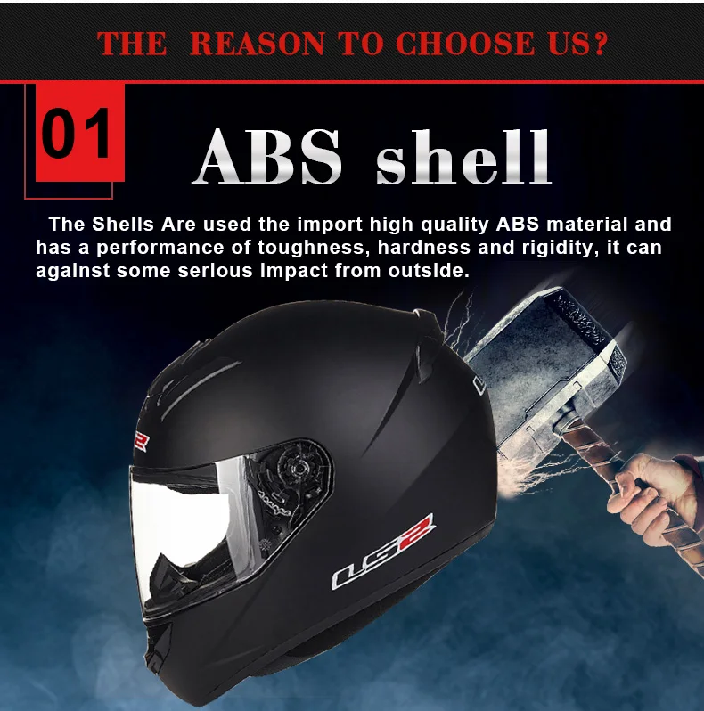 LS2 FF352 moto rcycle шлем модный анфас Мото шлем с дополнительной радужной линзой Высокое качество LS2 Шлемы