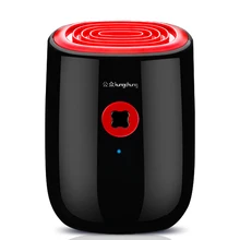 Черный 25 Вт мини ультра-тихий дома осушитель воздуха, мини-барабан