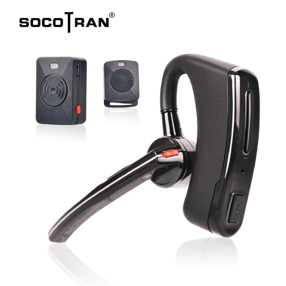 Bluetooth гарнитура для BaoFeng BF 888S UV 5R Беспроводная рация kenwood Earpiece Finger PTT Mic Speaker