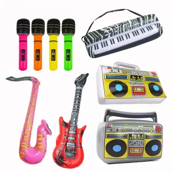 

PVC Fancy Inflatable Instrument Toys For Children Carnival Party 2019 Summer Outdoor Water Game Play Accessories For Kids
