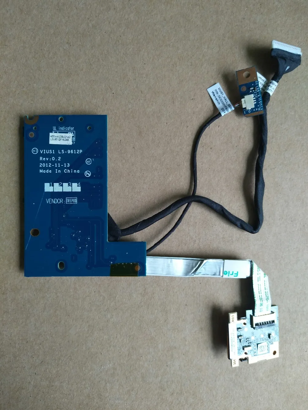 Оригинальный Для Lenovo для ThinkPad S431 Card Reader Совета vius1 ls-9612p