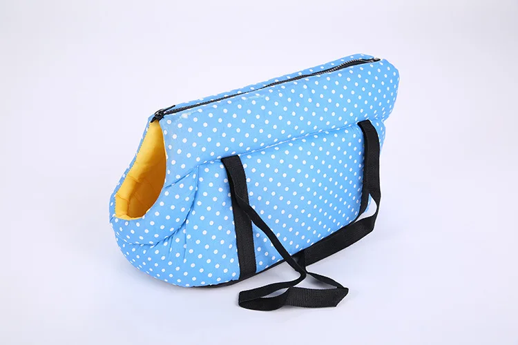 LAPLADOG, переноска для собак, сумка рюкзак Мягкий щенок Кошка Собака сумки для переноски сумки Чихуахуа плеча сумки для переноски товары для домашних животных - Цвет: Синий