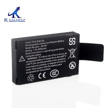 

ZK IK7 Rechargeable Battery 7.4v 2000mA Built-in Battery for iface302/iface303/iface702/iface800 Machine work about 3-5hours