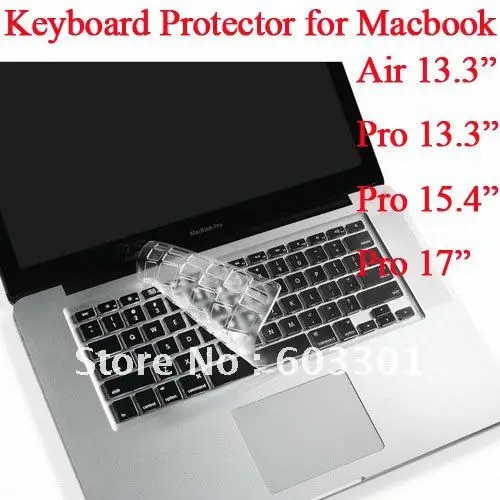 100 шт./лот Защита клавиатуры для macbook Air Pro 13," 15,4" retina 13 15