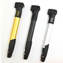 Multifunctional Portable Mini Bike Pump, Schrader Valve and Presta Valve Bicycle Pump, Small Tyre Inflator