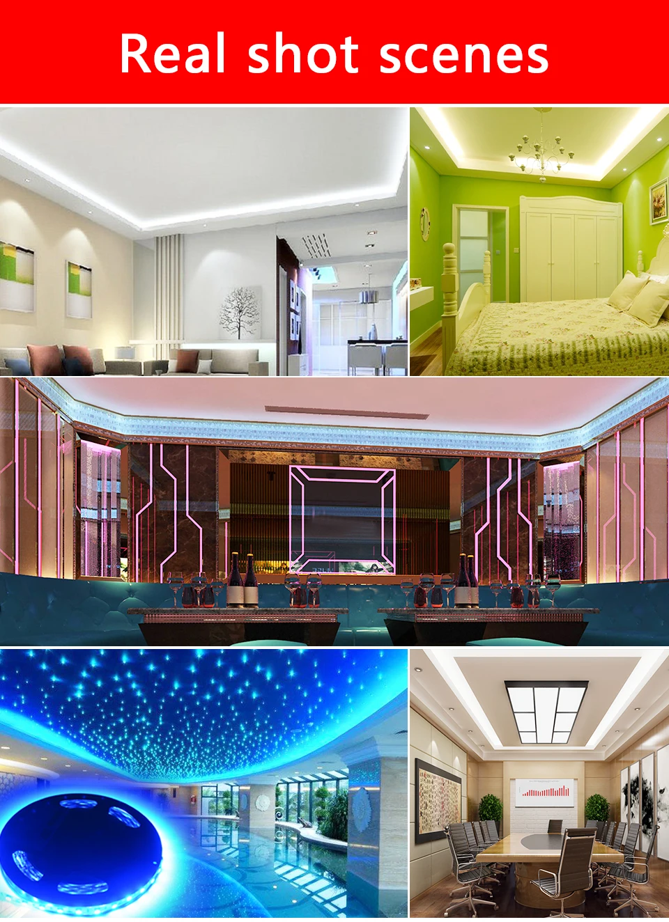 RGBW 5050 LED Strip lamp (2)