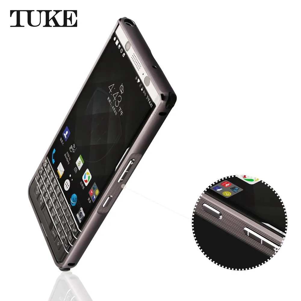 TUKE для Blackberry KEYone чехол металлический каркас для Blackberry KEYone Mercury DTEK70 жесткий чехол из углеродного волокна для KEYone Blackberry