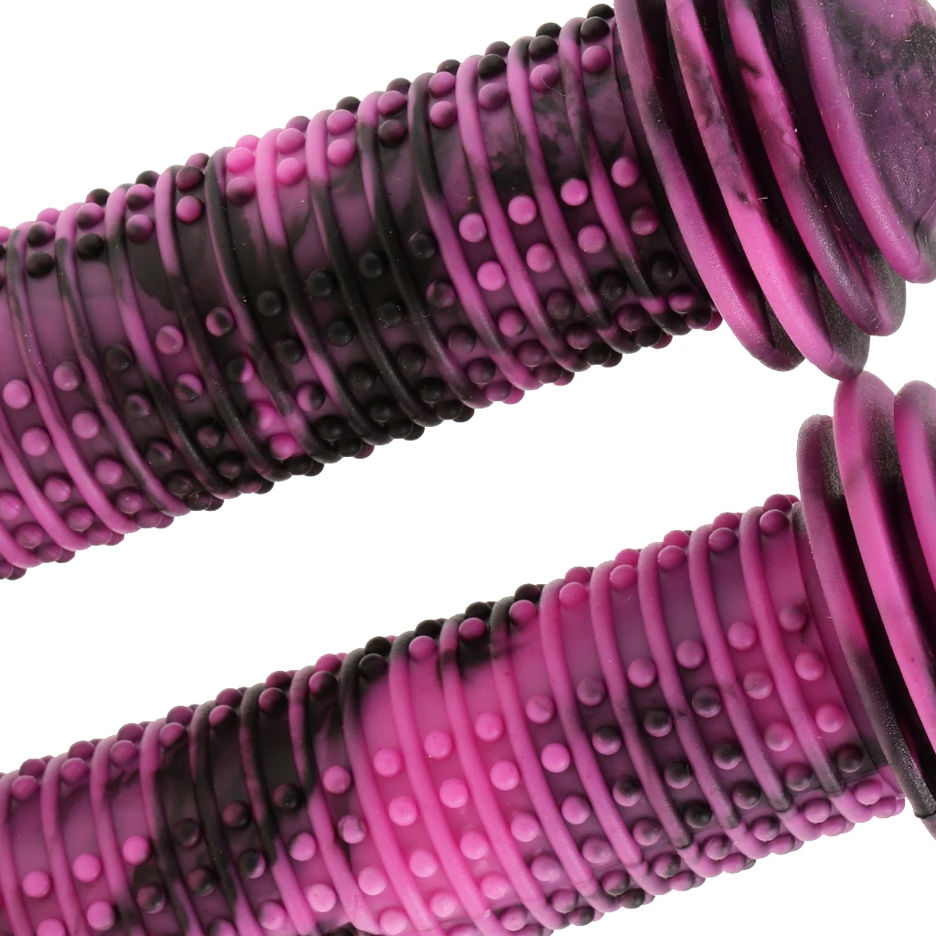 Colorful Bike Bicycle Cycling Tricycle Kids Handlebar Streamers Girls Childrens BMX Trike Pom Pom+Grip For Girls Boys Bike