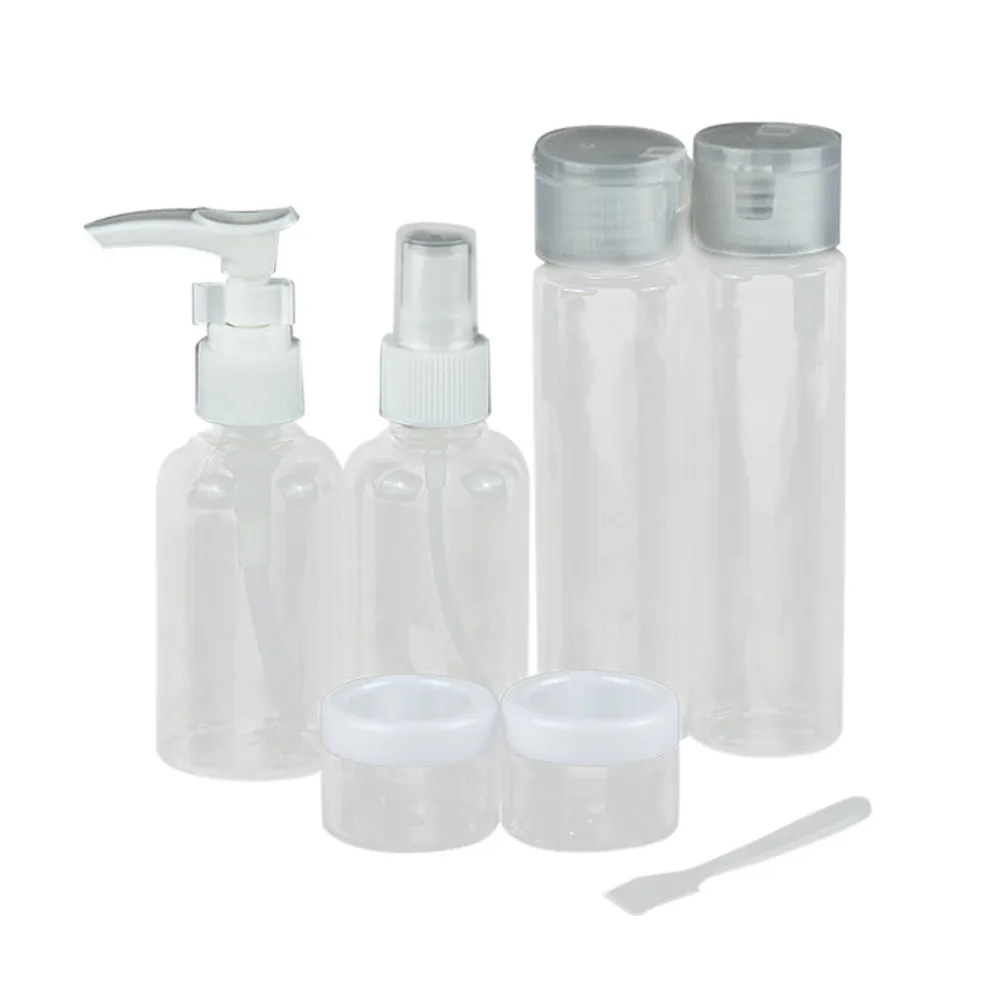 

Travel bottles cosmetic Plastic bottle 6pcs Set Empty Tubes Cosmetic Cream Travel Lotion Containters Packing Empty Bott 8W5