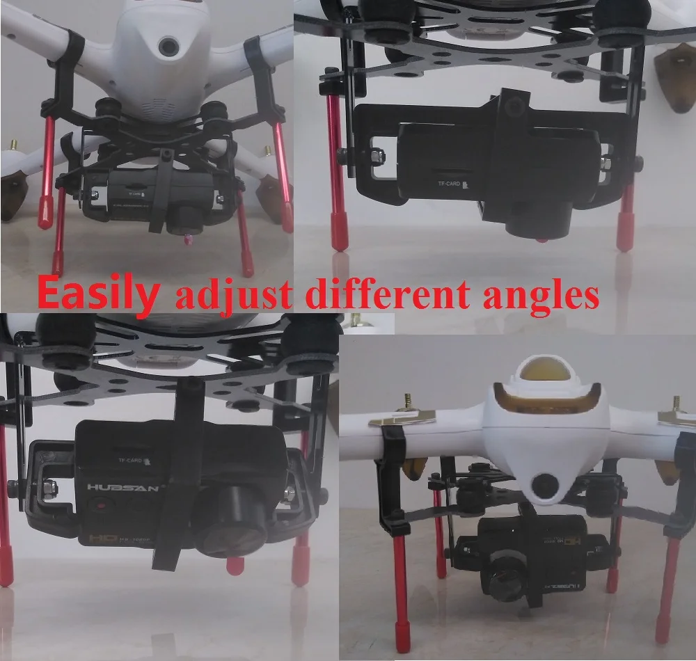 Новейшая версия Gimbal Mount gopro hero4 firefly 6s Спортивная камера с хорошим эффектом для Hubsan