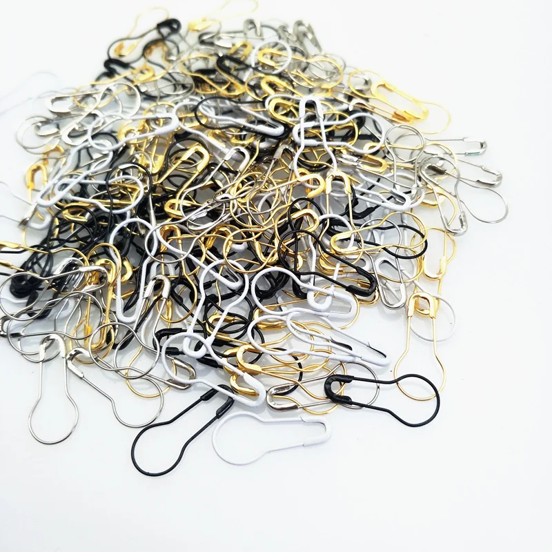 

120pcs Multi Color Needle Clip Knitting Crochet Crafts Accessory Marker Safety Pins DIY sewing accessories Sewing Tools AA7672