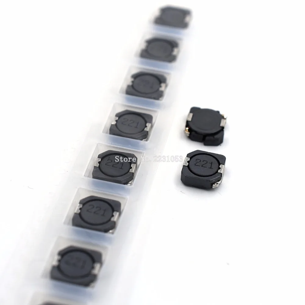 10 шт./лот 10*10*4 мм SMD силовой индуктор 220uH 220uh 221 CDRH104R Индуктивный провод обмотка