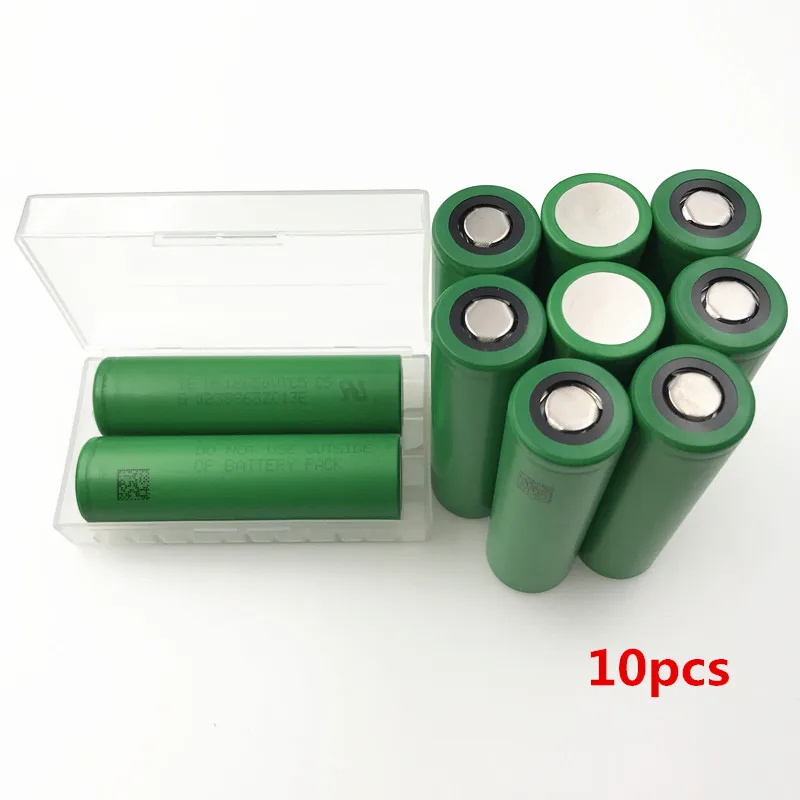 

10PCS/LOT 100% Original 3.6V US18650 VTC5 For 18650 2600mAh 30A for Electronic cigarette power battery