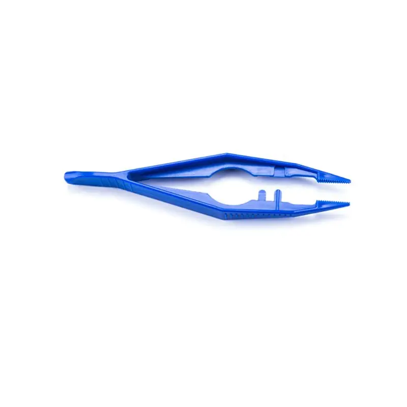 

1 Pc Plastic tweezers hook clip for small red scorpion squid hook light portable fishing tool accessories