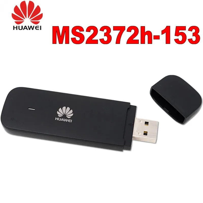 Разблокированный huawei MS2372 палка MS2372h-153 с 2 шт антенной 150 Мбит/с 4G LTE USB dongle datacard со слотом для sim-карты 4G Модем