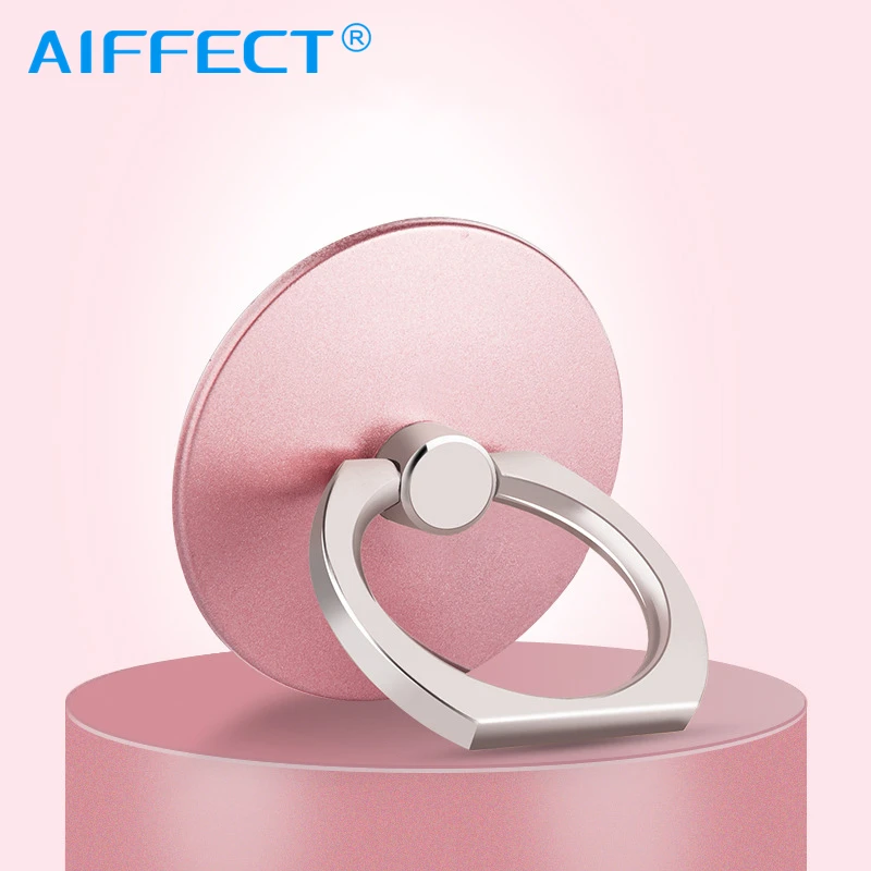 AIFFECT Smartphone Stand Finger Ring Holder For iPhone Samsung Xiaomi Mobile Phone Finger Ring Stand IPAD MP3 Car Mount Stand.