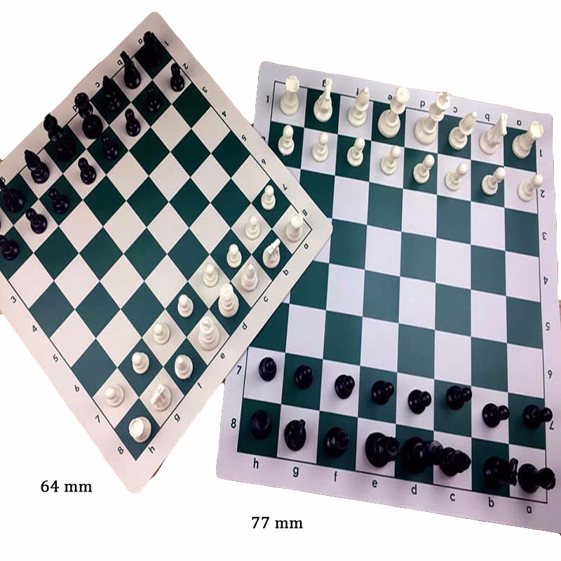 Профессиональные средневековые шахматы пластиковые полные шахматы развлечения шахматы ПВХ кожа средневековая шахматная доска