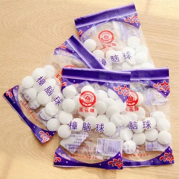 

[ Fly Eagle ] 100bags/set Top New Hot Sell Home Health Safe Natural Protect From Mildew Insect Mothballs Camphor White Balls