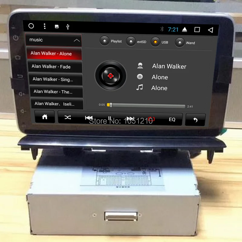 Ouchuangbo Android 7 1 GPS навигация автомобильный аудиоплеер радио рекордер для JAC S1 с MirrorLink