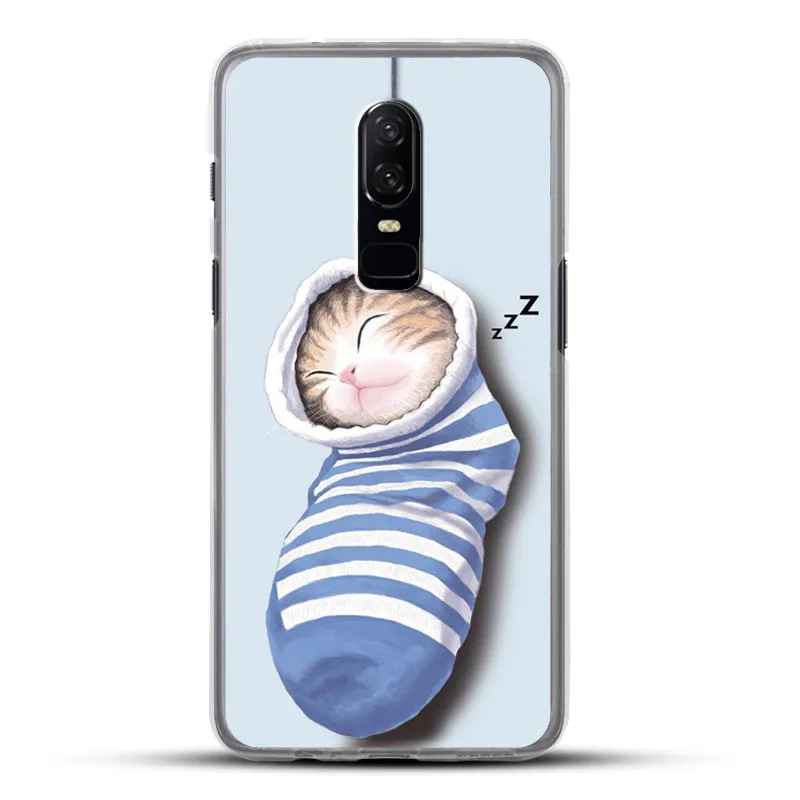 Противоударный чехол для OnePlus 6 T One Plus тонкий мягкий силиконовый резиновый