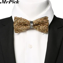 Мужской галстук-бабочка со стразами шесть модных стилей Бабочка Свадебный Жених Галстук personality популярный бренд широкий раздел F1311