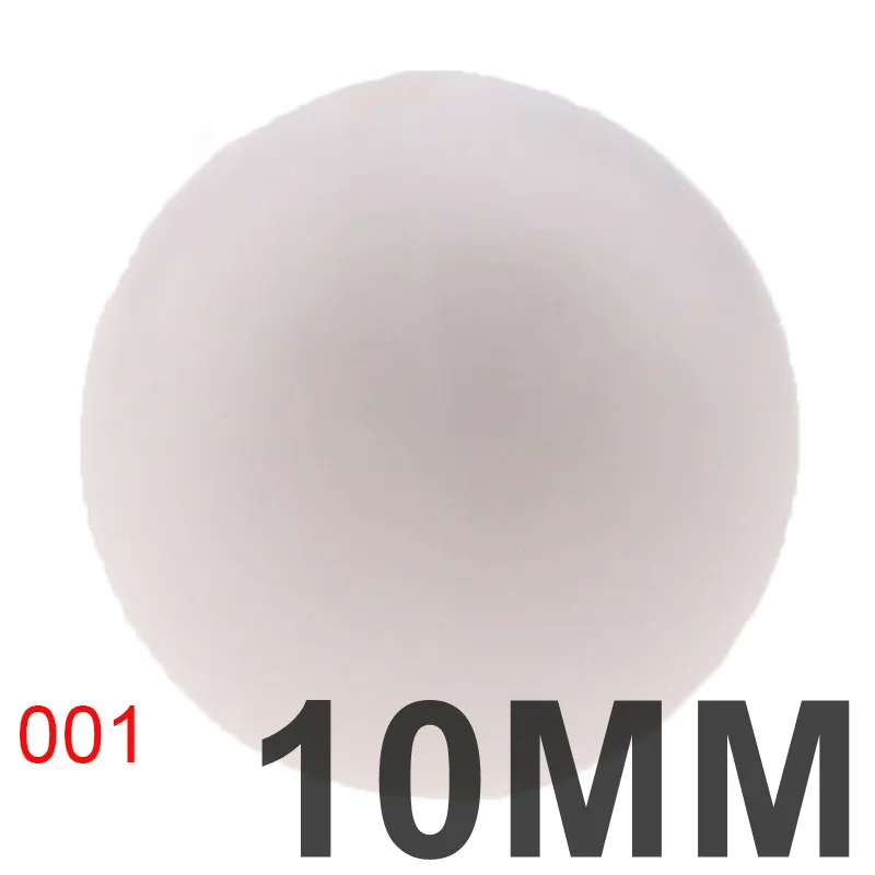 100 шт 10 мм круглые силиконовые прорезыватели свободные бусины для изготовления ювелирных изделий Bpa бесплатно Diy Детская соска для успокаивания цепи - Цвет: 001 White