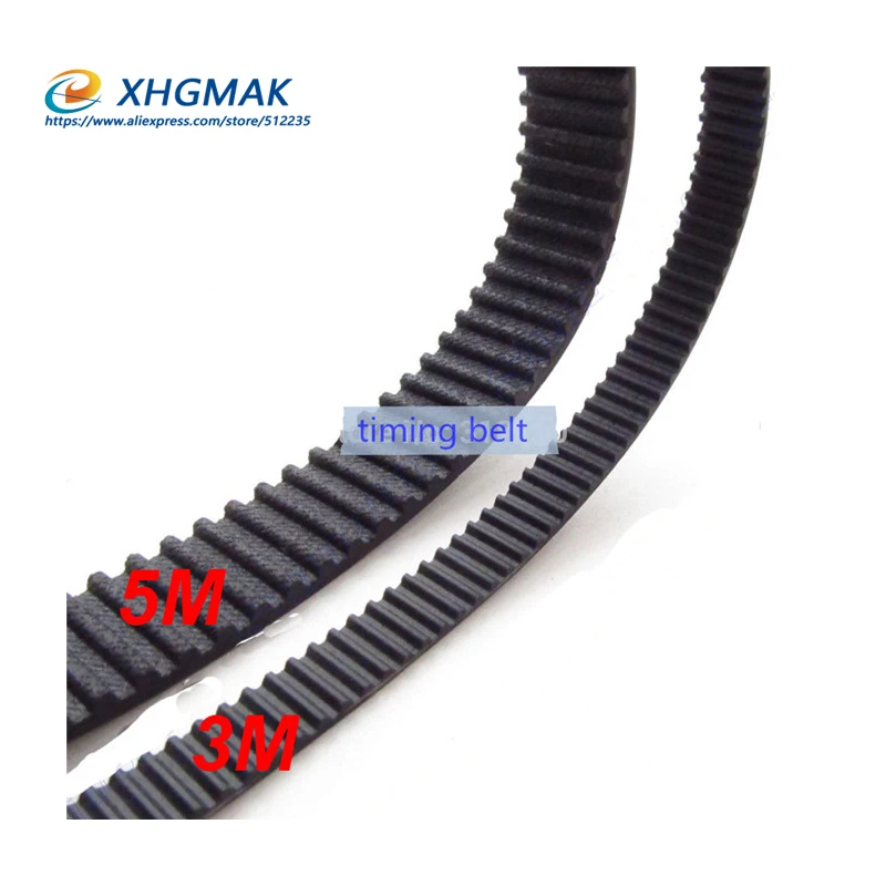 5M-Arc-HTD-tooth-Lenght-300-350-400-450-500-mm-pitch-5mm-Synchronous-Timing-belt