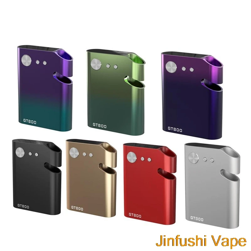 

2019 New DazzVape GT800 Vaporizer 800mAh TC Battery Box Mod VW Mode Atomizer fit for Oil Wax Dry Herb Thick Oil Tank Cartridge