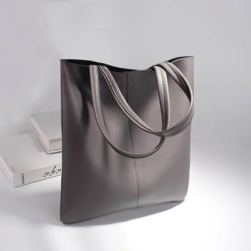 Nigedu bolsa de couro genuíno feminina bolsa