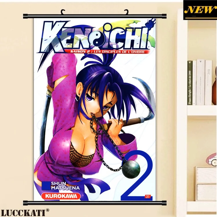 images Kenichi Anime Poster re zero rem anime art silk poster 12x18