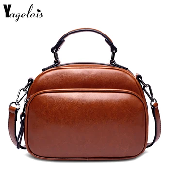 

Vintage Flap Women High Quality Ladies Shoulder Bags Versatile Crossbody Bags Leather Womens Bags With Solid Pocket Single Strap