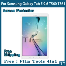 3 шт./лот HD Экран протектор для Samsung Galaxy Tab E 9,6 T560 T561, в комплект входят защитная пленка+ 4 in1 инструменты для пленки